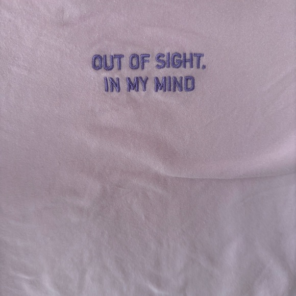 NWT NO LONGER SOLD SKIMS “OUT OF SIGHT OUT OF MIND” Cotton Pink Jersey - Picture 5 of 6